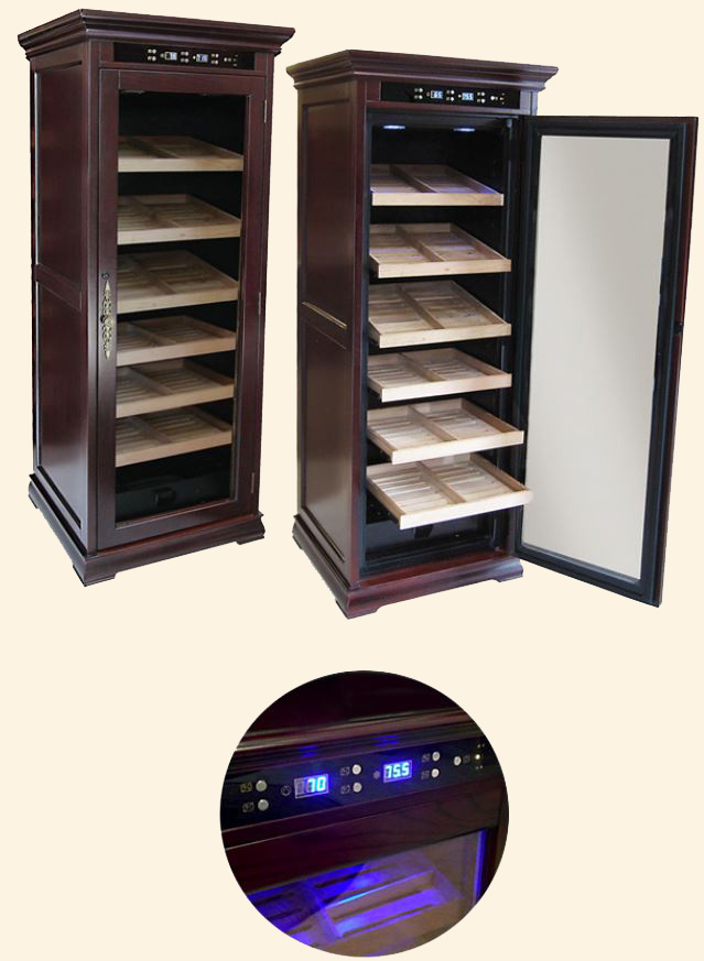The Remington Humidor...2000 Ct. - Electronically Controlled.!